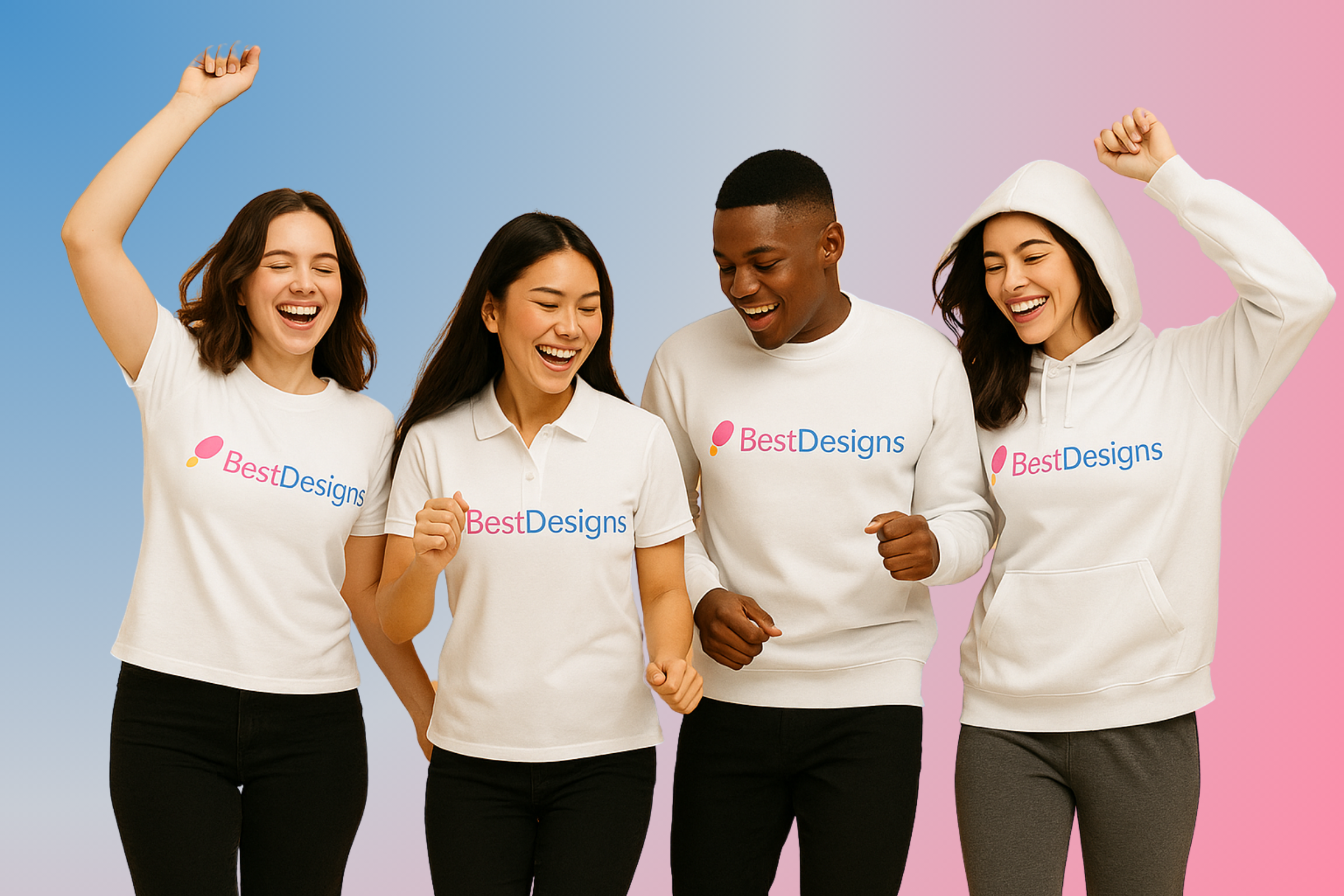 Playful theme — branded pop-up shop store example for promo distributors